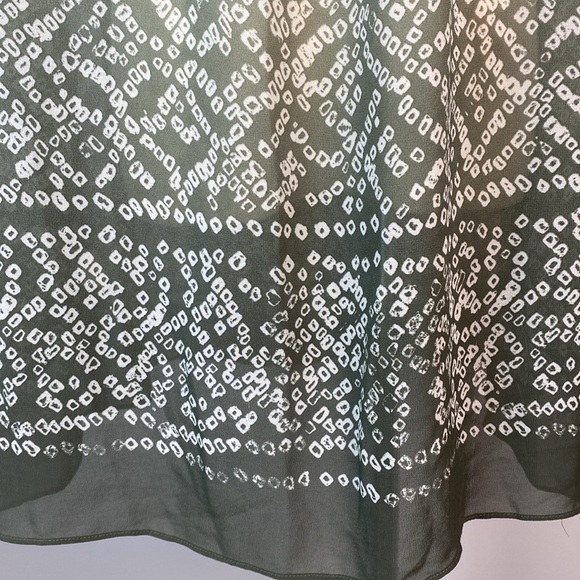 NWOT Vince Camuto Green Ombre Blouse size 2X - Picture 9 of 13